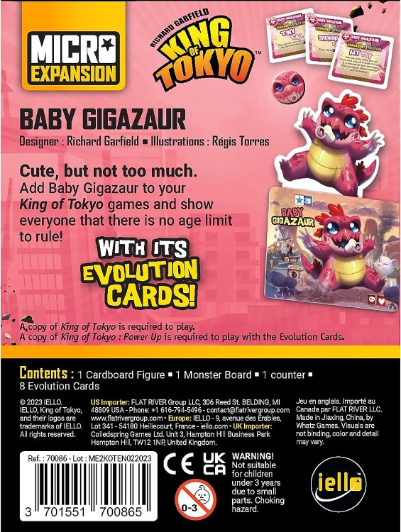King of Tokyo: Baby Gigazaur