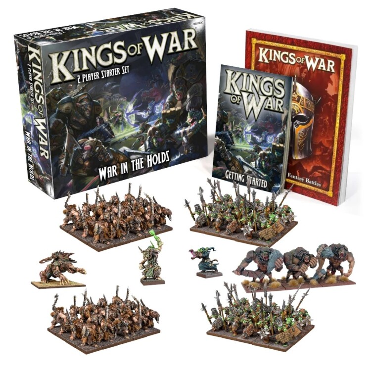 Kings of War 2 Player Starter Set War in the Holds