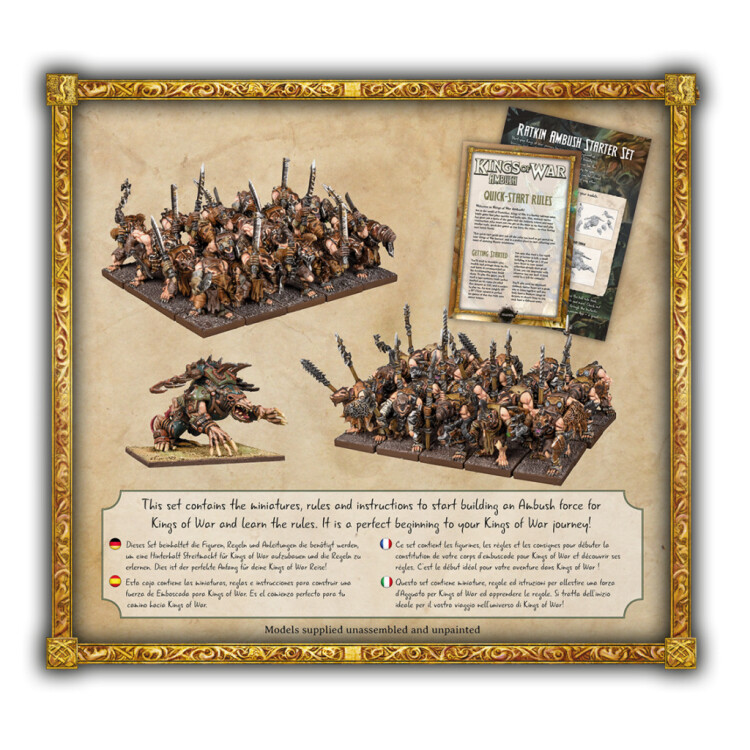 Kings of War Ratkin Ambush Starter Set