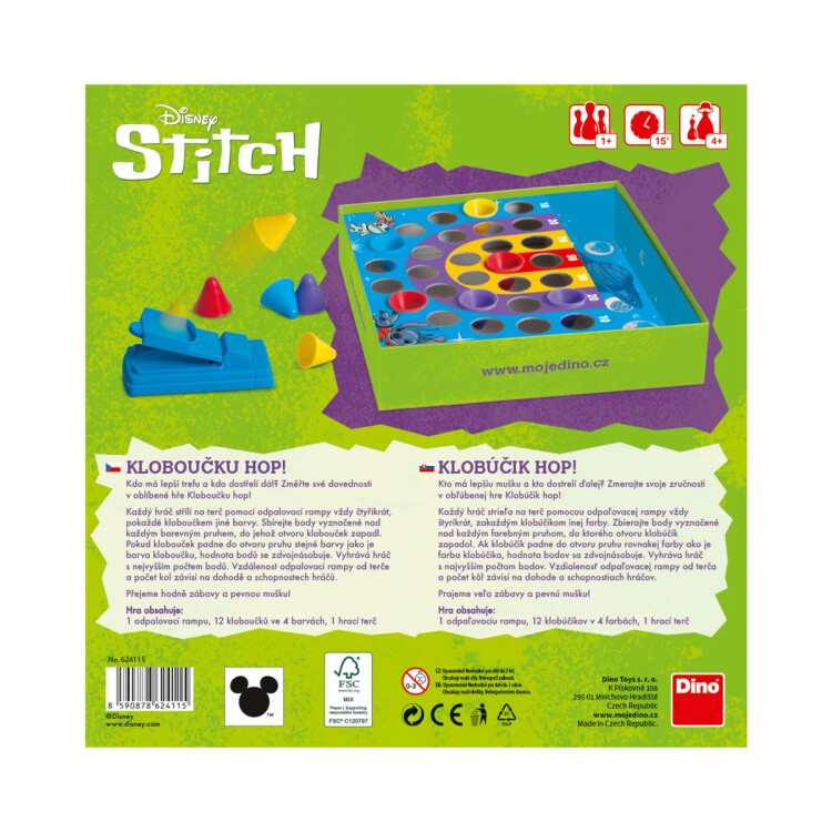 Kloboučku hop – Stitch
