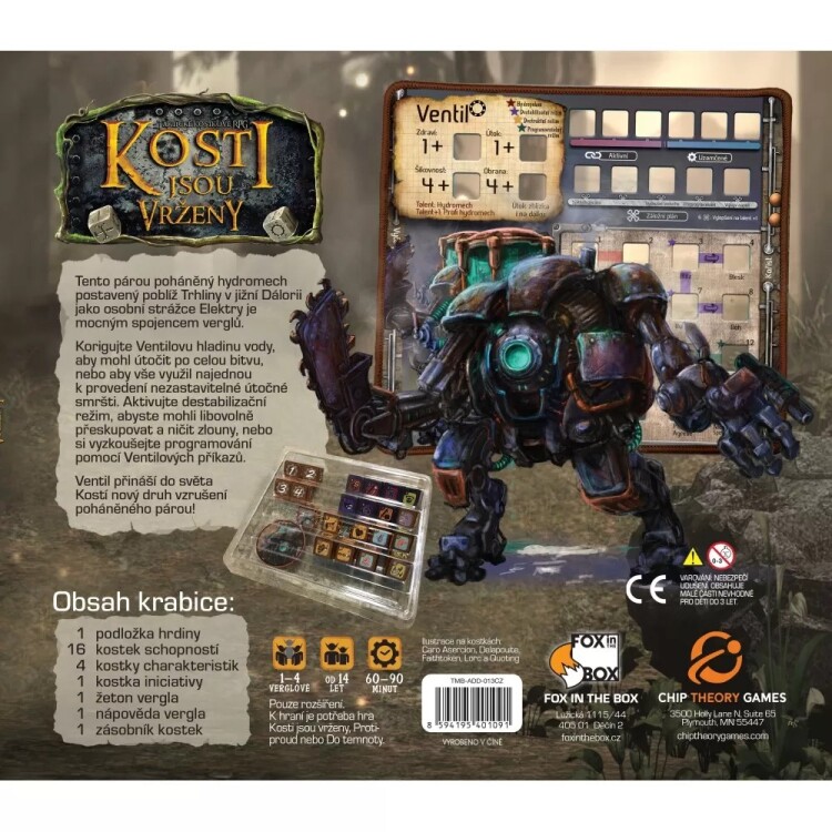 Kosti jsou vrženy: Ventil