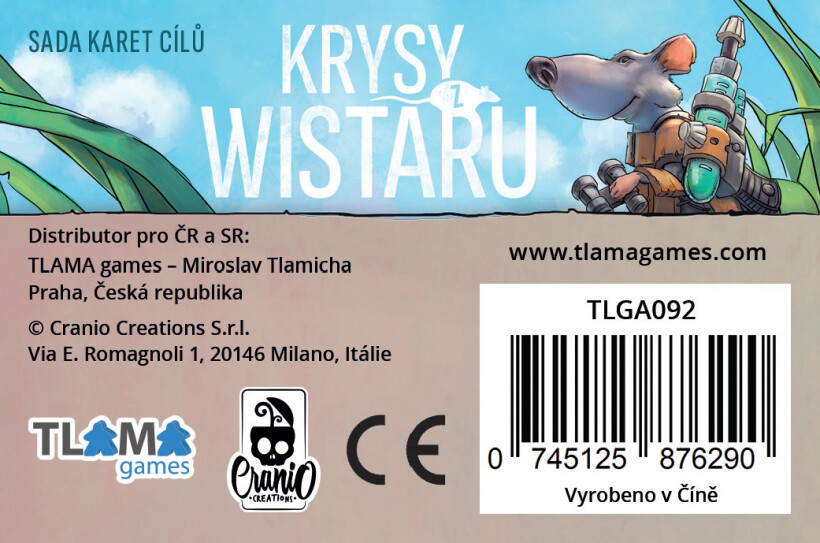 Krysy z Wistaru - sada karet cílů