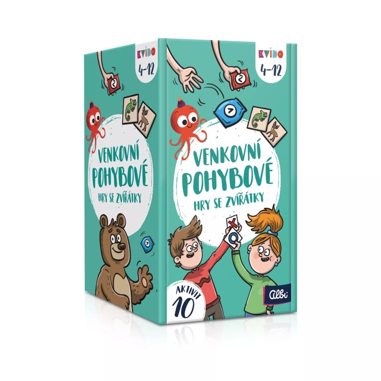 Kvído - Venkovní pohybové hry se zvířátky