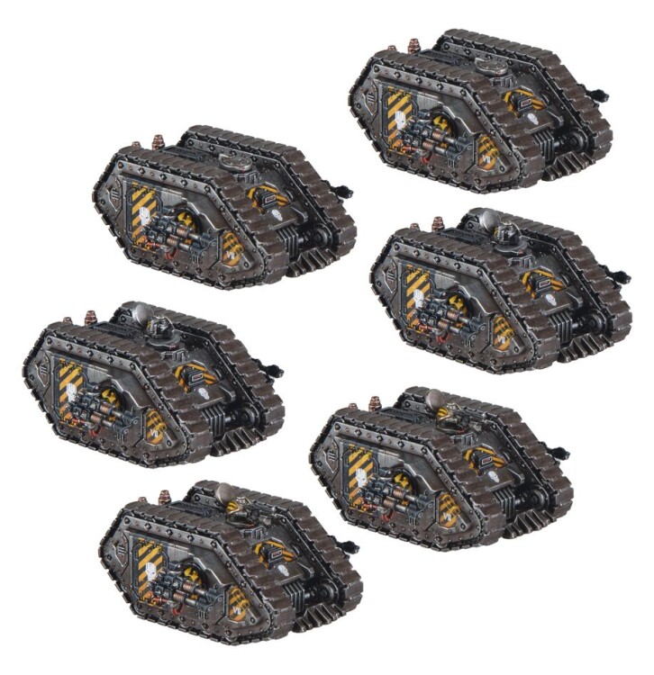 Legions Imperialis: Land Raider Proteus Explorator Squadron (Horus Heresy)