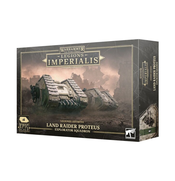Legions Imperialis: Land Raider Proteus Explorator Squadron (Horus Heresy)