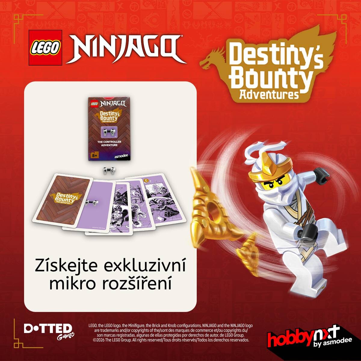 LEGO® Ninjago®: Destiny’s Bounty Adventures CZ + promo