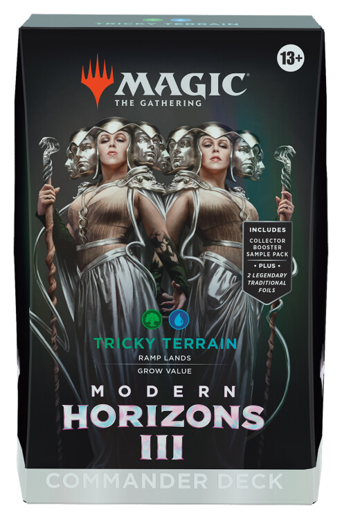 Magic The Gathering - Modern Horizons 3 Commander Deck Varianta: Tricky Terrain