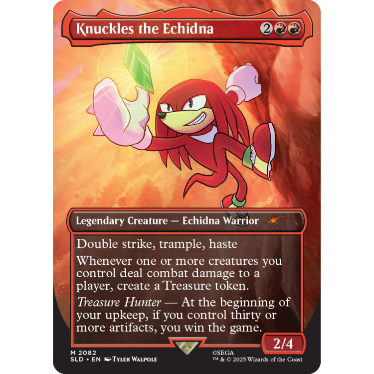 Magic The Gathering - Secret Lair x Sonic: Friends & Foes