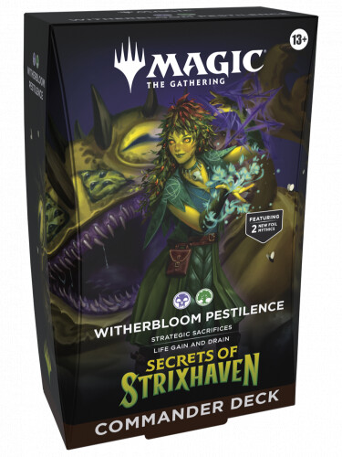 Magic The Gathering - Secrets of Strixhaven Commander Deck Varianta: Silverquill Influence
