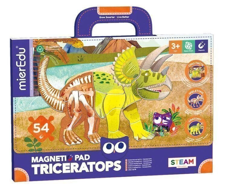 Magnetická tabulka Dinosauři - Triceratops