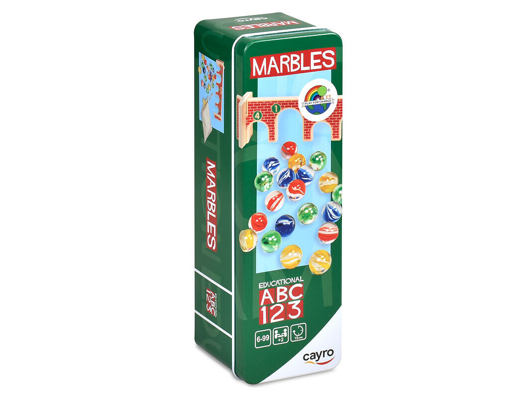 Marbles Metal Box