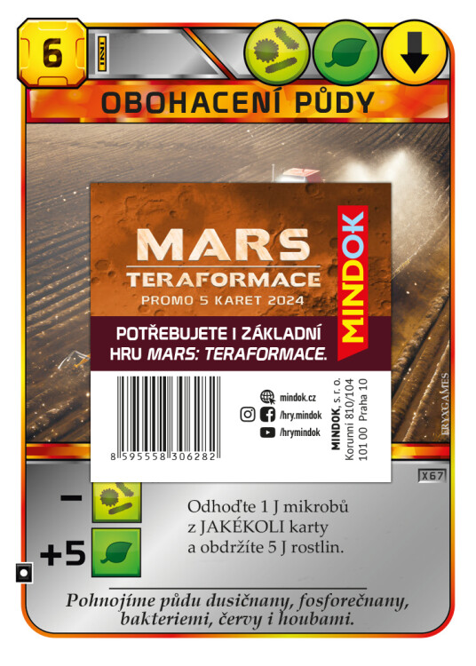 Mars: Teraformace – promo 5 karet 2024