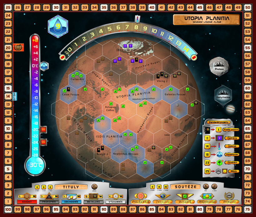Mars: Teraformace – Utopia & Cimmeria -