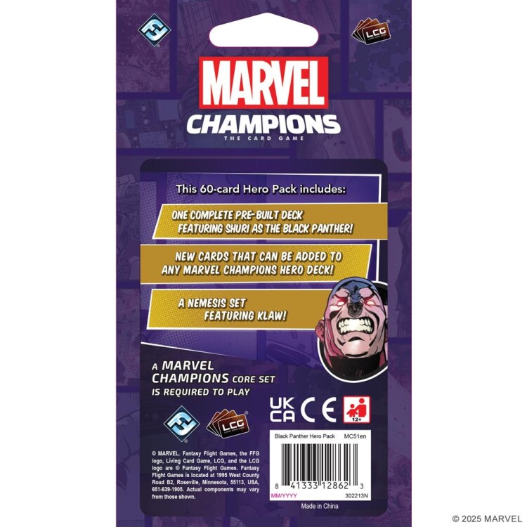 Marvel Champions: The Card Game - Panther Hero Pack