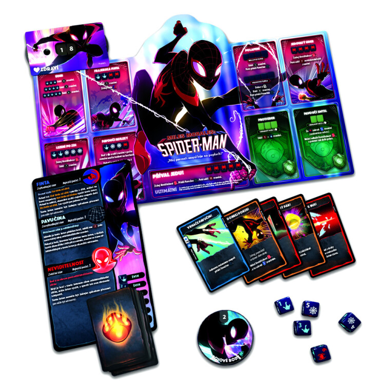 Marvel Dice Throne CZ: Sada 1 a 2 + Sada promo karet