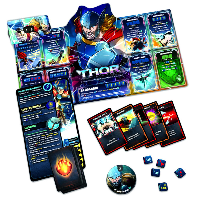 Marvel Dice Throne CZ: Sada 1 + promo karty