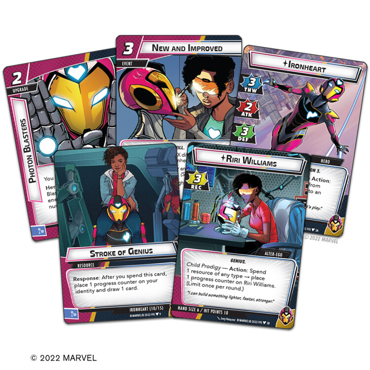 Marvel LCG Champions - Ironheart Hero Pack