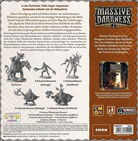 Massive Darkness 2: Enemy Box – Gates of Hell