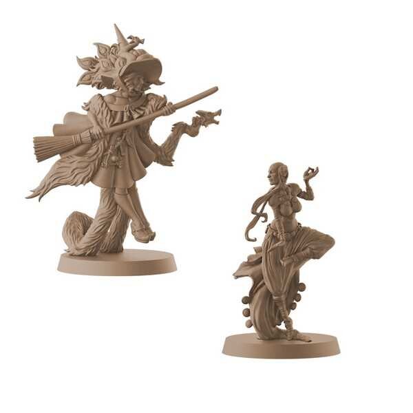Massive Darkness 2: Heroes & Monster Set – Monks & Necromancers vs The Paragon