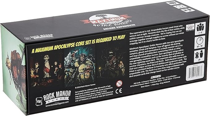 Maximum Apocalypse: Gothic Horrors – Deluxe Expansion
