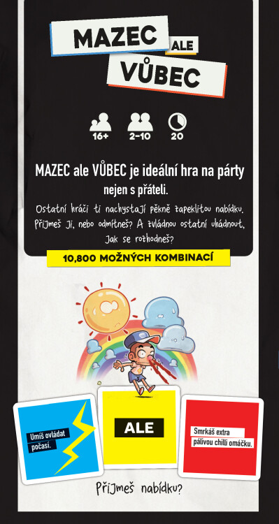 Mazec ale vůbec