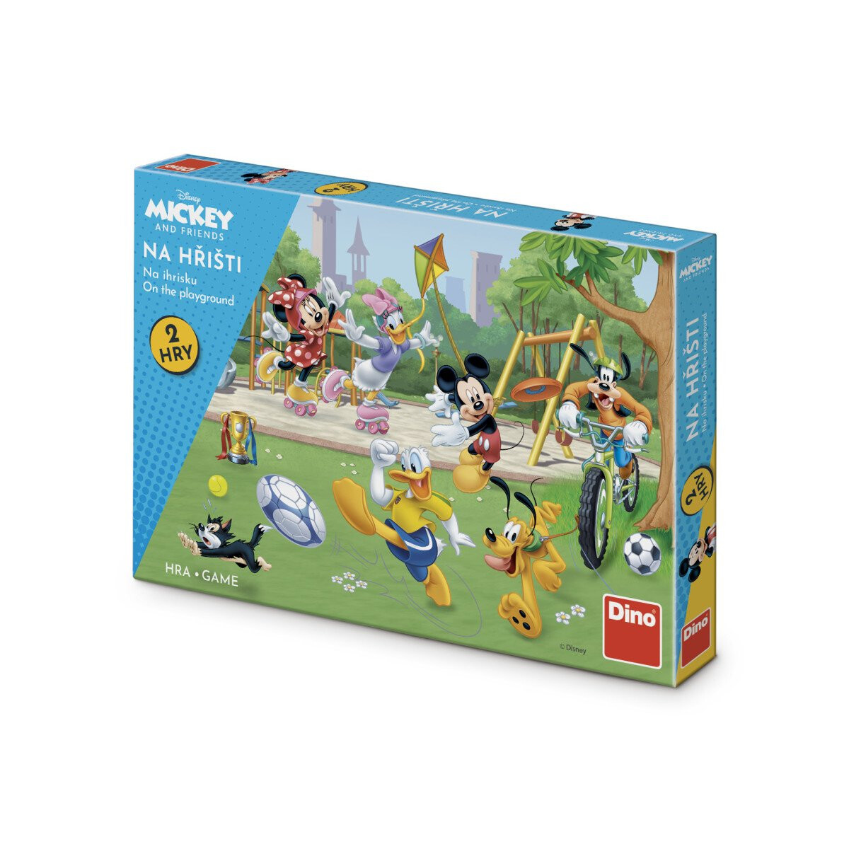 Mickey a kamarádi na hřišti