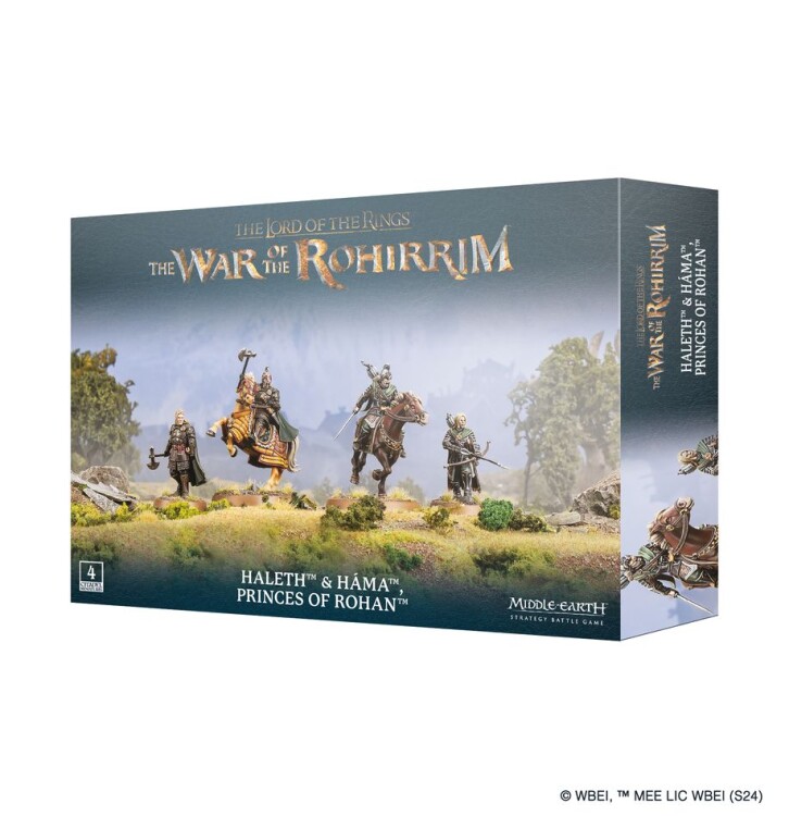 Middle-earth: Strategy Battle Game – Haleth™ & Háma™, Princes of Rohan™