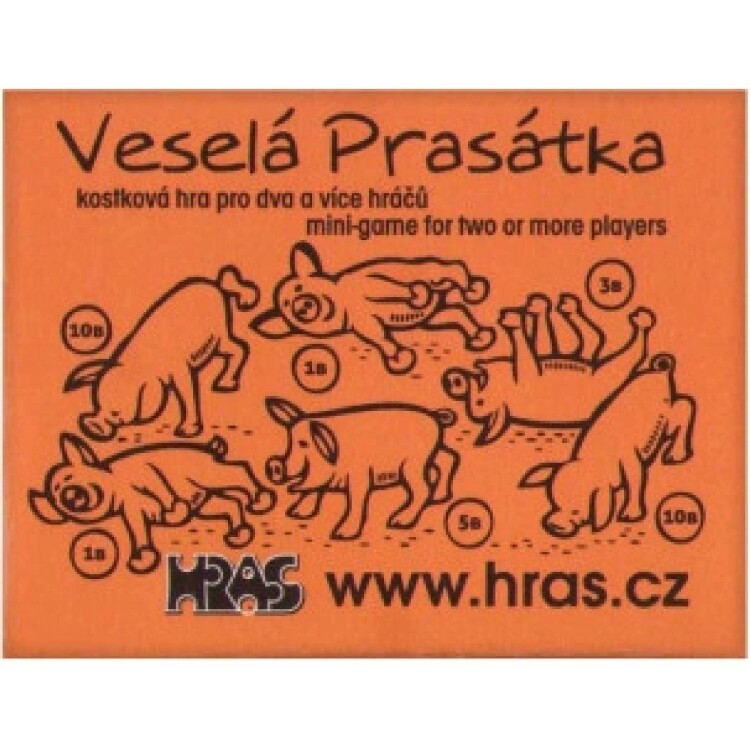 Mini Prasátka - kostková hra