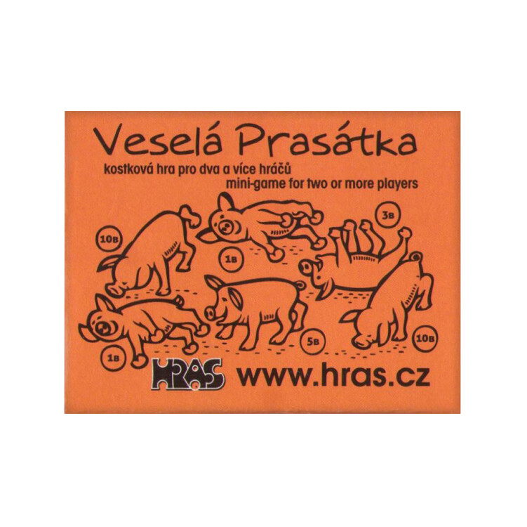 Mini Prasátka - kostková hra