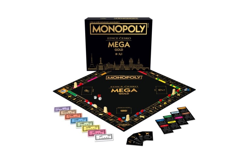 Monopoly MEGA Gold: Česká Republika