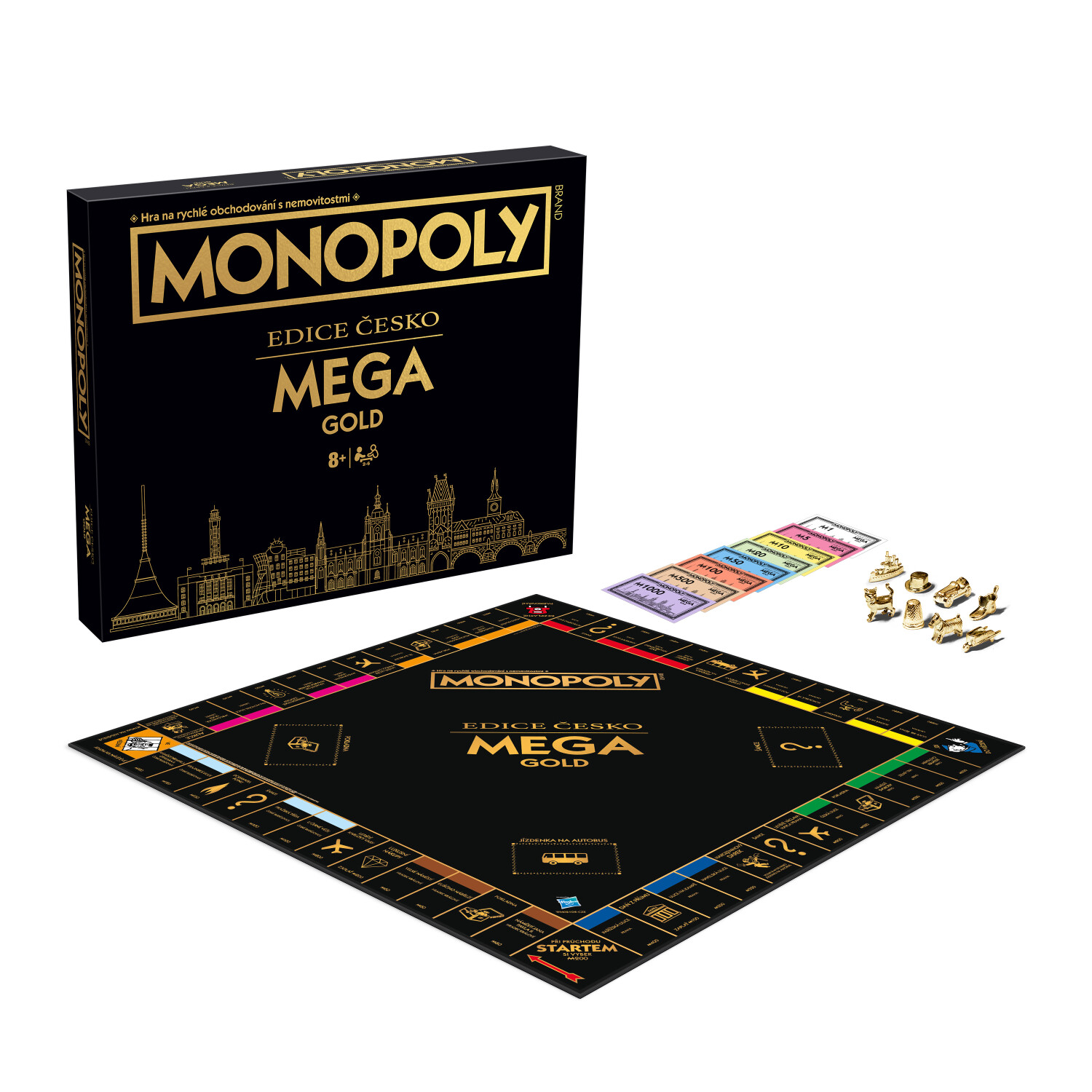 Monopoly MEGA Gold: Česká Republika
