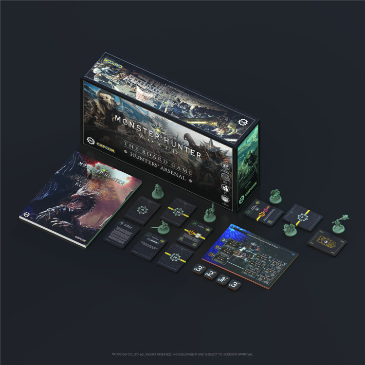 Monster Hunter World: The Board Game – Hunter's Arsenal Expansion