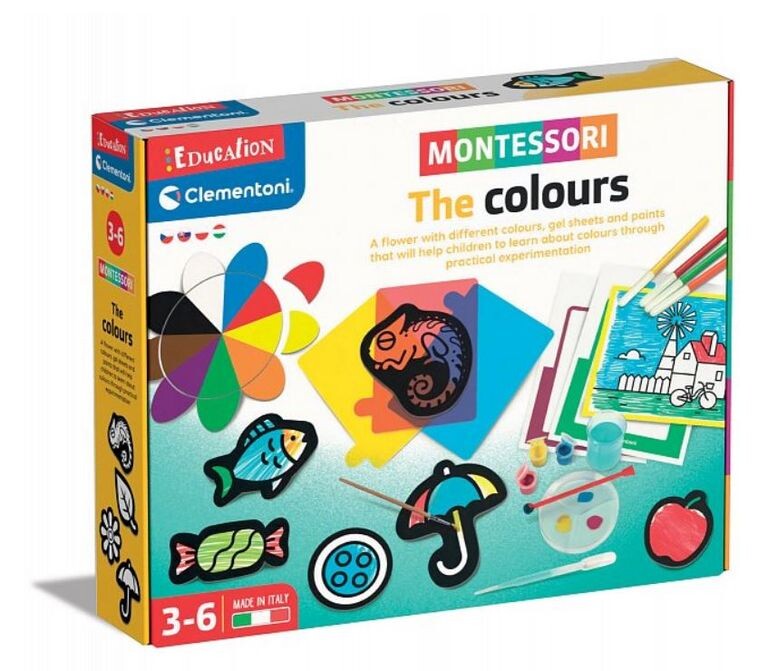Montessori - barvy
