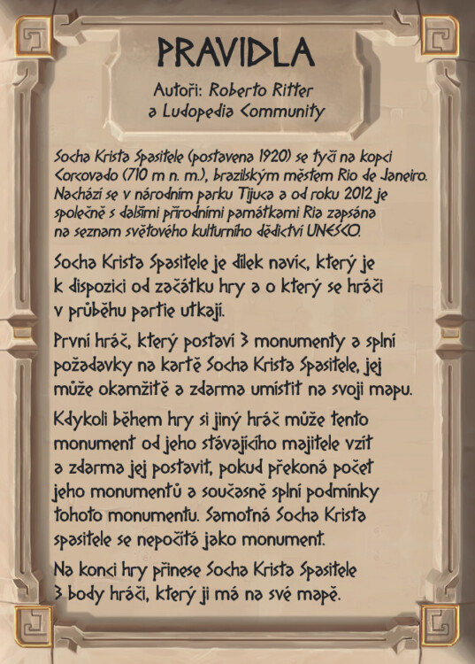 Monumenty věků: Socha Krista Spasitele promo