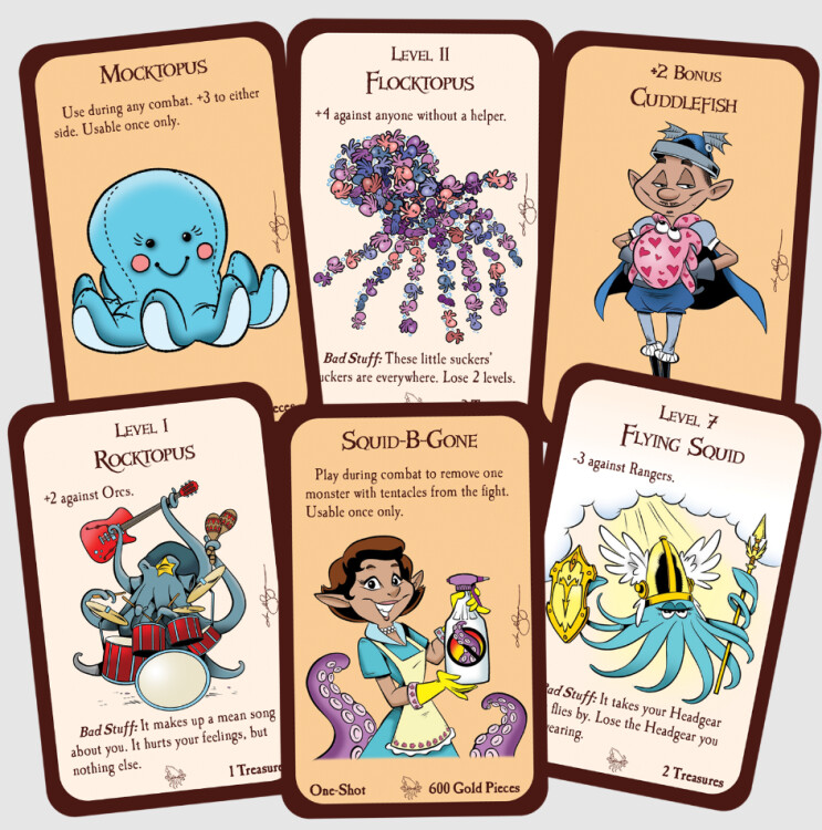 Munchkin: Squids
