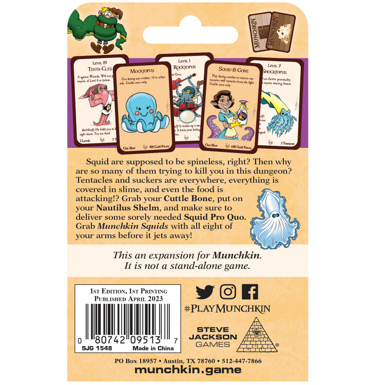 Munchkin: Squids