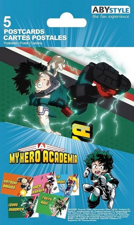 My Hero Academia Set pohlednic