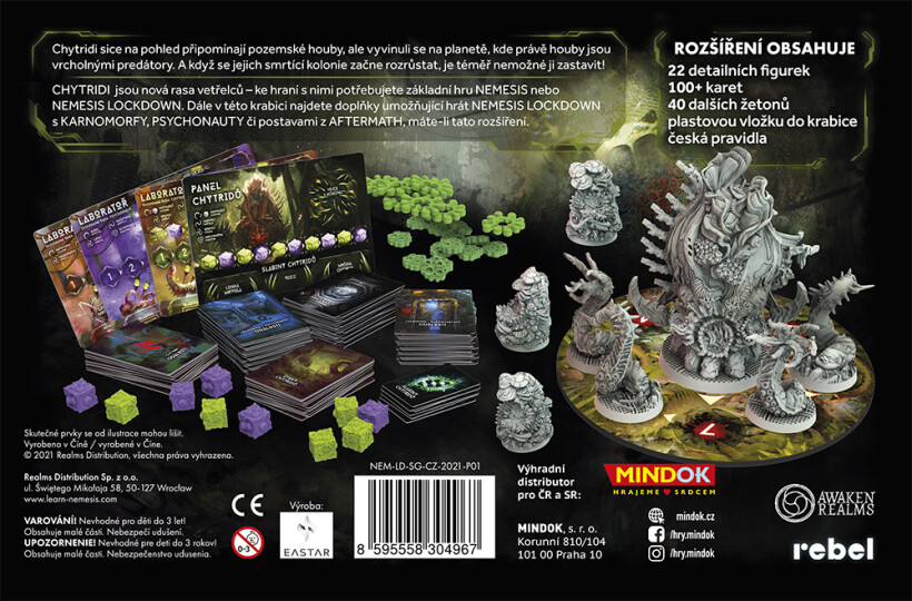 Nemesis: Lockdown - Chytridi a doplňky