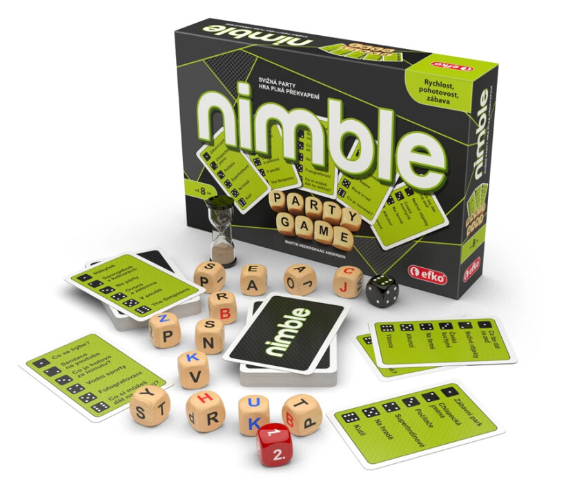 Nimble - postřehová party hra se slovy