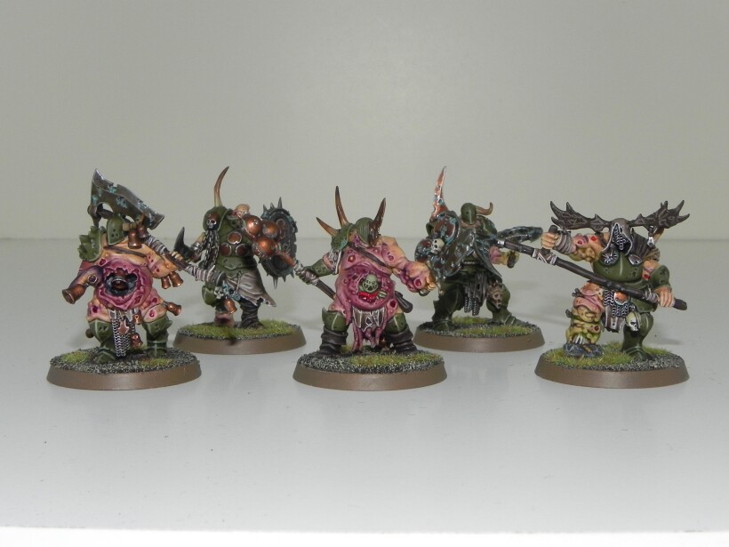 Nurgle Rotbringers: Putrid Blightkings