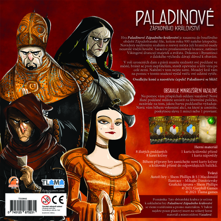 Paladinové Západního království: Sběratelská krabice