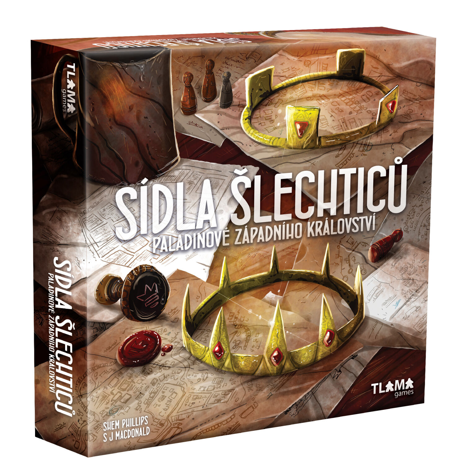 Paladinové Západního království: Sídla šlechticů