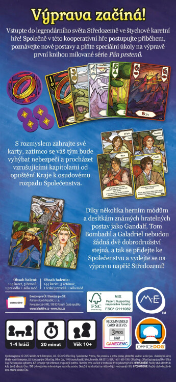 Pán prstenů: Společenstvo prstenu – Štychová karetní hra