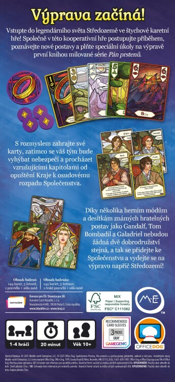 Pán prstenů: Společenstvo prstenu – Štychová karetní hra