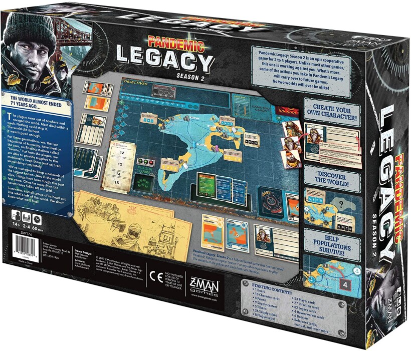 Pandemic Legacy: Season 2 Black