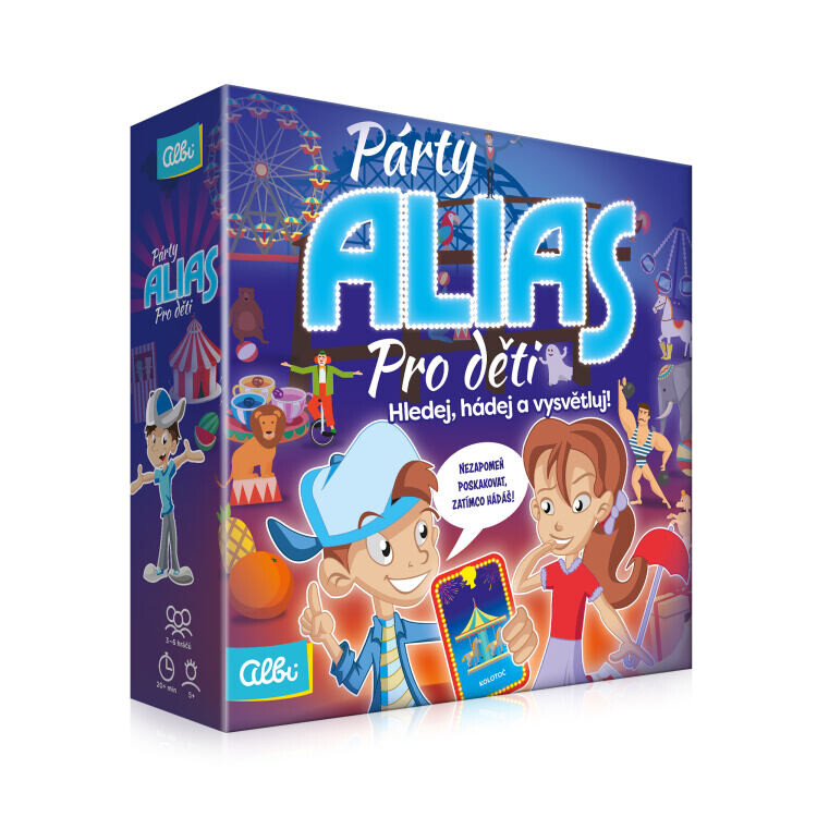 Párty Alias Pro děti - párty hra