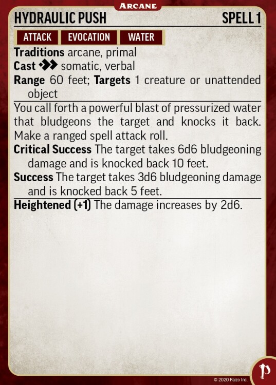 Pathfinder Spell Cards: Arcane