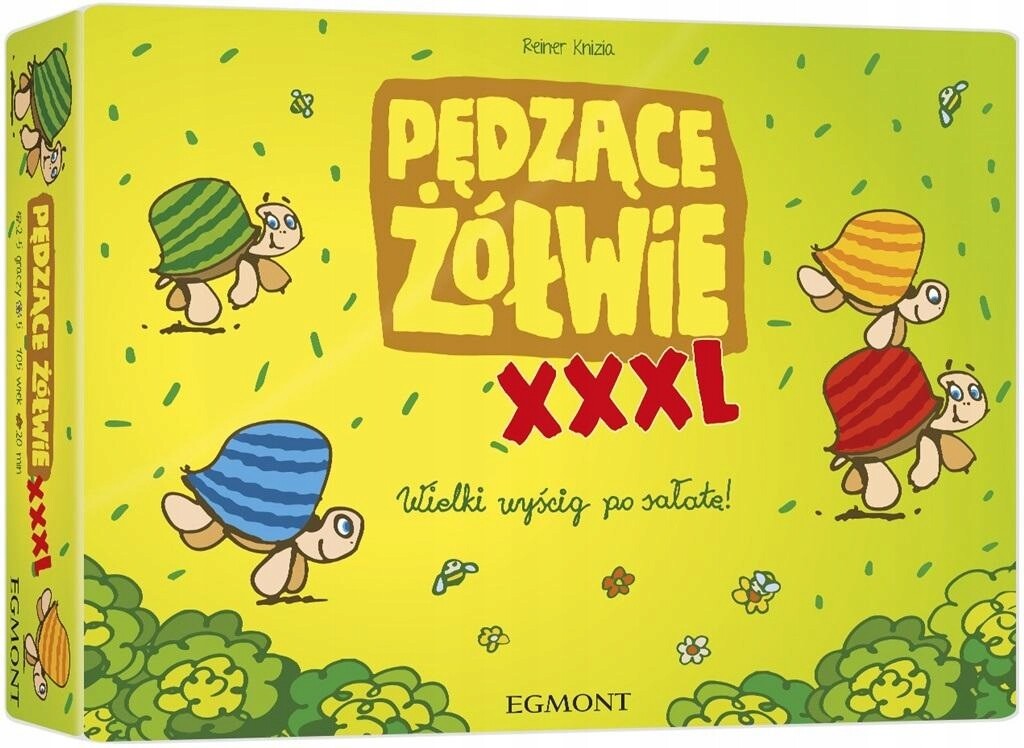 Pędzące żółwie XXXL Gra podłogowa