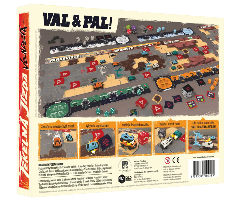 Pekelná jízda: Vendeta – Základní hra (Kickstarter edice)
