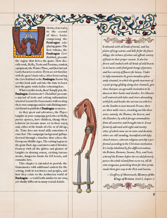 Pendragon RPG Gamemasters Handbook
